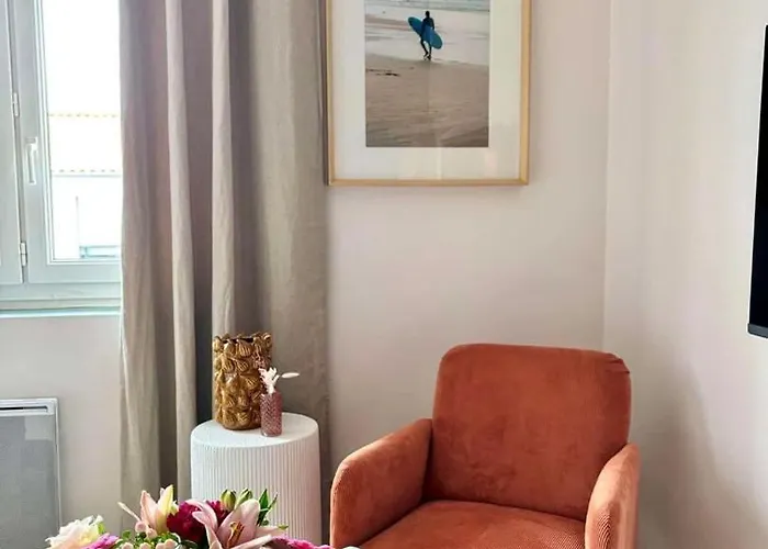 Appartement Le Surfeur, Cosy Au Coeur D'arago